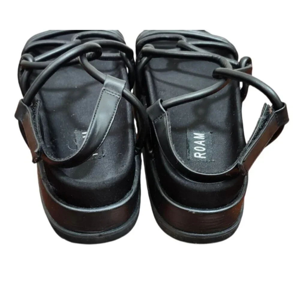 ROAM Linky Platform, Black Rommie sandal Women's Size 40 EU/US 10